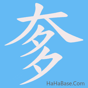 《奓》的筆順動畫寫字動畫演示