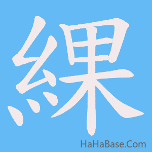《綶》的筆順動畫寫字動畫演示